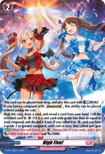 High Five! Card Front