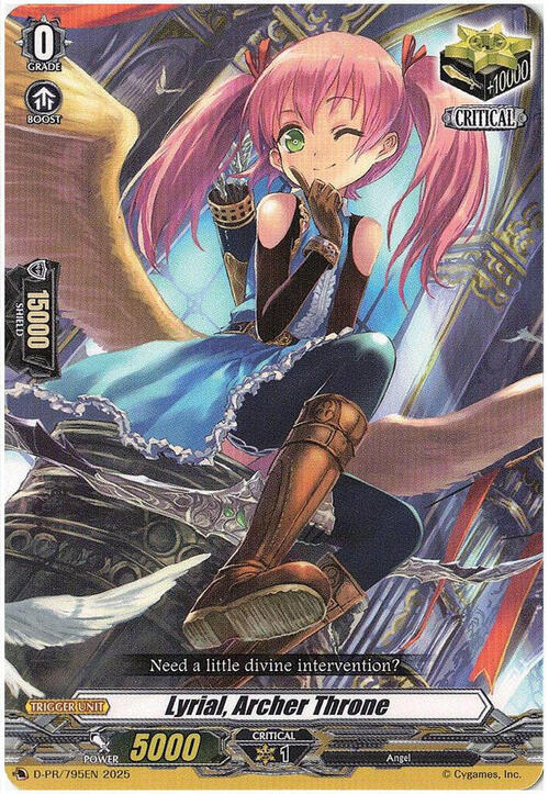 Lyrial, Archer Throne Card Front