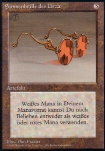 Sunglasses of Urza Card Front