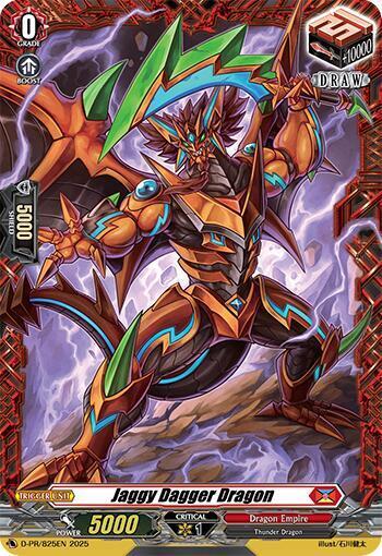 Jaggy Dagger Dragon Frente