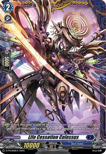 Life Cessation Colossus Card Front