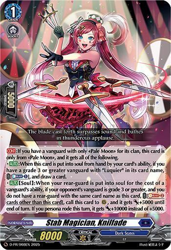 Stab Magician, Knilfade Frente