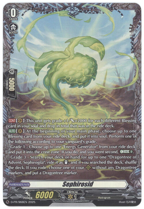 Sephirosid Card Front