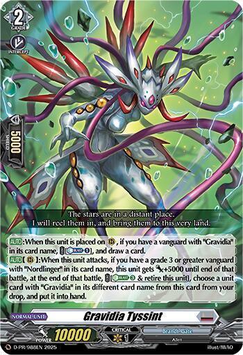 Gravidia Tyssint Card Front
