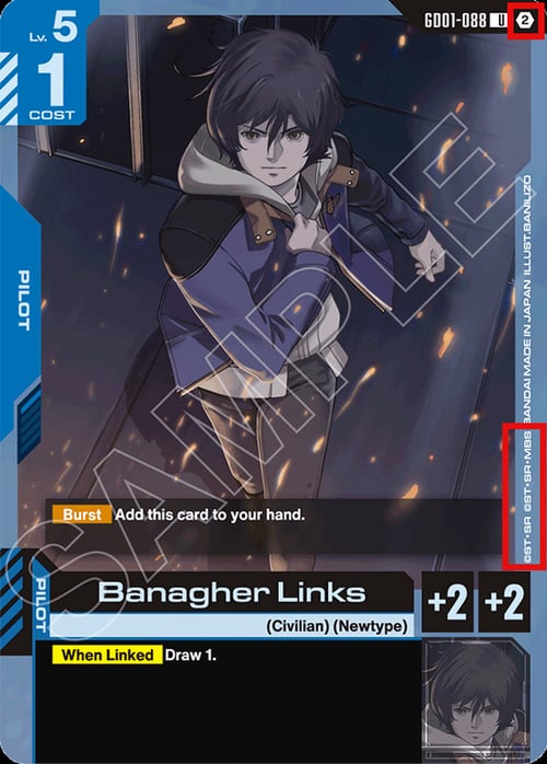 Banagher Links Card Front