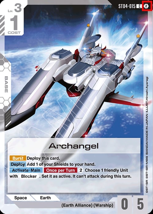 Archangel Card Front