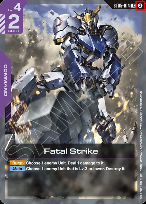 Fatal Strike Card Front