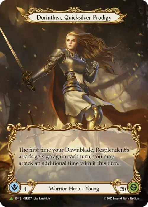 Dorinthea, Quicksilver Prodigy Card Front