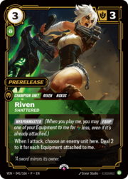 Riven - Shattered · Prerelease Stamped 041