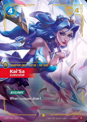 Kai'Sa - Survivor · Crystal Rose Alternate Art SP1
