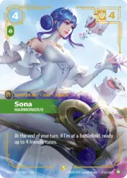 Sona - Harmonious · Crystal Rose Alternate Art SP2