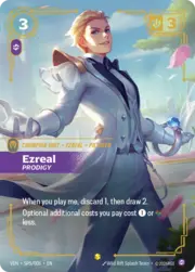 Ezreal - Prodigy · Crystal Rose Alternate Art SP5