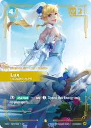 Lux - Crownguard · Crystal Rose Alternate Art SP6