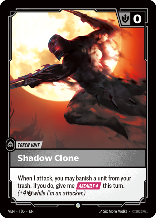 Shadow Clone Card Front