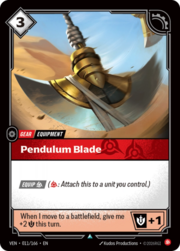 Pendulum Blade 011