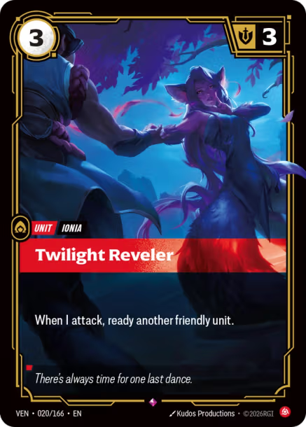 Twilight Reveler Card Front