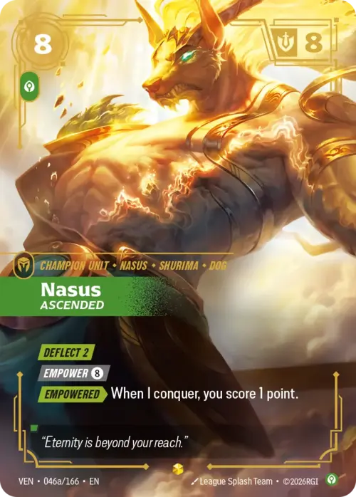 Nasus, Ascended Card Front