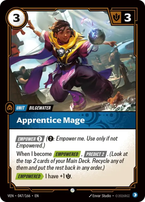 Apprentice Mage Card Front