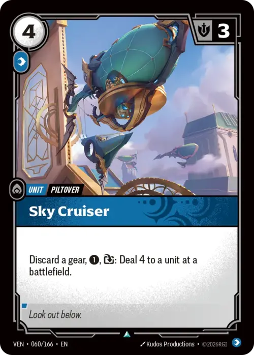 Sky Cruiser Card Front