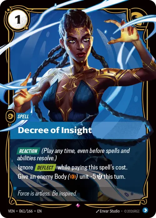 Decree of Insight Card Front