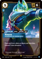 Nasus - Guardian of Knowledge · Alternative Art 063a