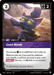 Gust Monk 101