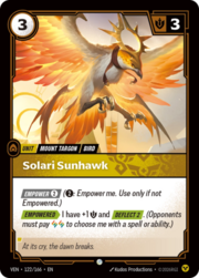 Solari Sunhawk 122
