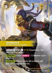 Ambessa - Respected and Feared 136