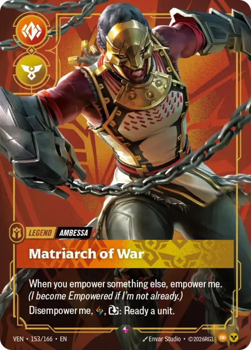 Ambessa - Matriarch of War Card Front