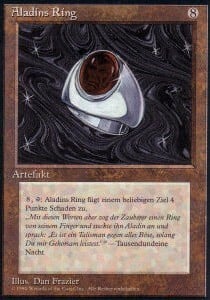 Aladdin's Ring Card Front