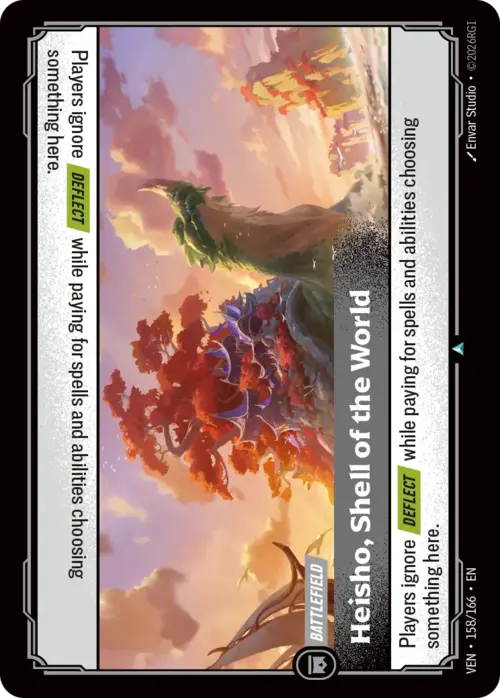 Heisho, Shell of the World Card Front