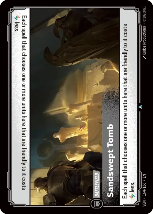 Sandswept Tomb Card Front