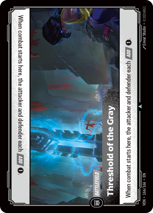 Threshold of the Gray Card Front