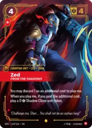 Zed - From the Shadows · Showcase 169