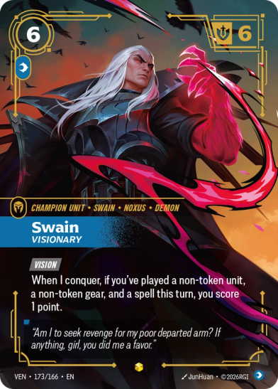 Swain, Visionary Card Front