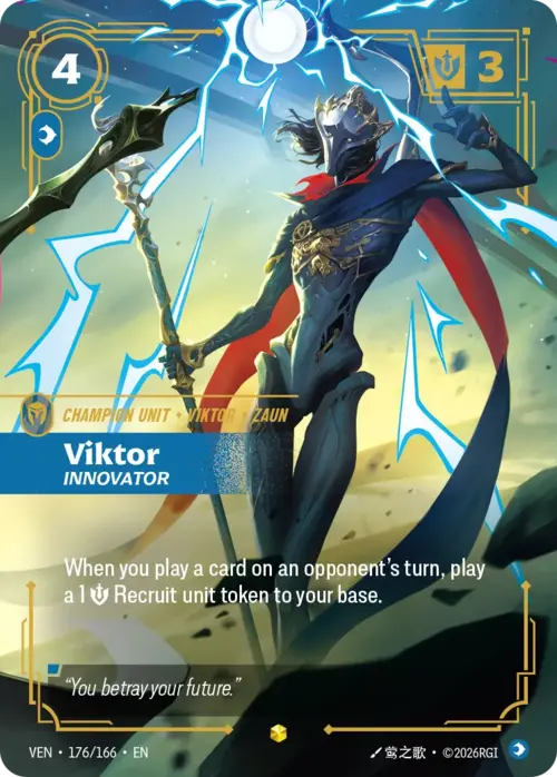Viktor, Innovator Card Front
