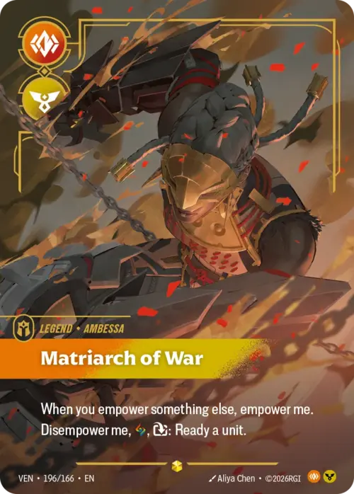 Ambessa, Matriarch of War Card Front