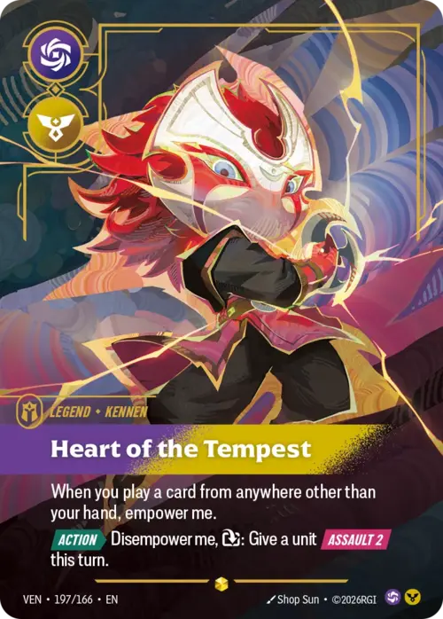 Kennen, Heart of the Tempest Card Front
