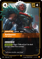 Ambessa - The Wolf · Alternative Art 084a