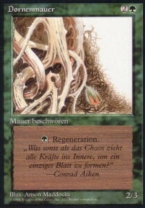 Wall of Brambles Card Front