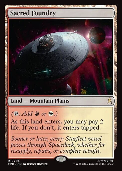 Sacred Foundry Card Front