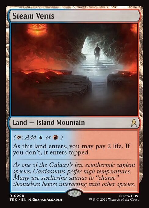 Steam Vents Card Front