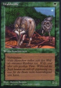 Timber Wolves Card Front
