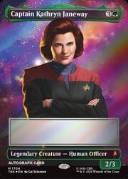 Captain Kathryn Janeway · Borderless | Autograph Card 1704