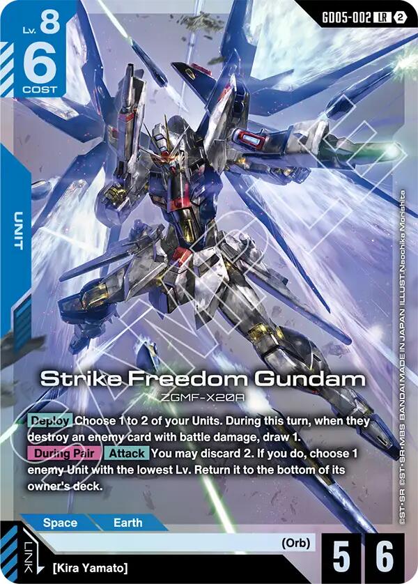Strike Freedom Gundam GD-05: Freedom Ascension | Gundam | CardTrader
