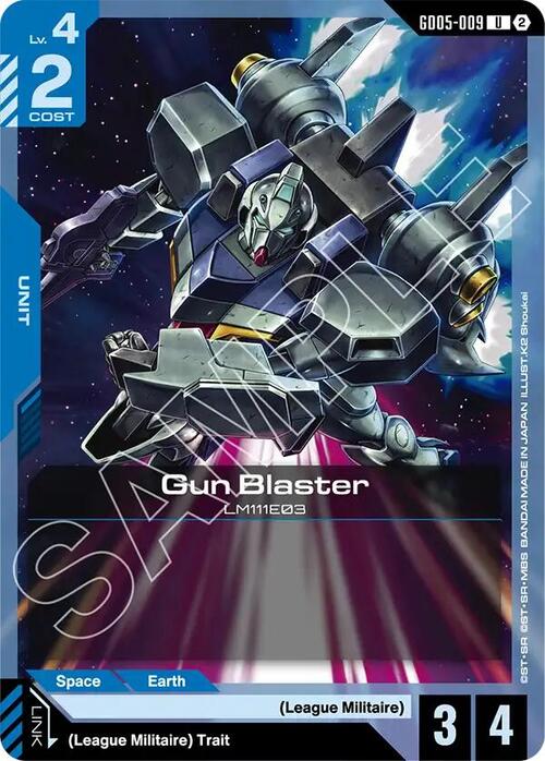 Gun Blaster Frente