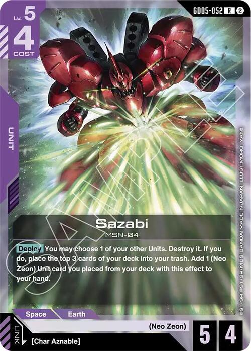 Sazabi Frente