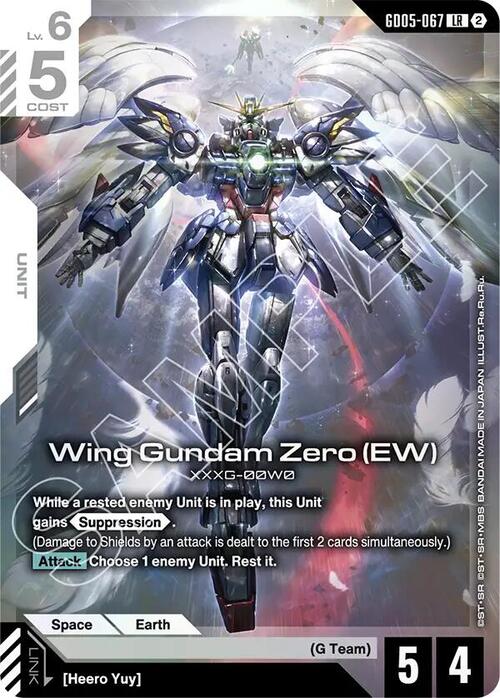 Wing Gundam Zero (EW) Frente