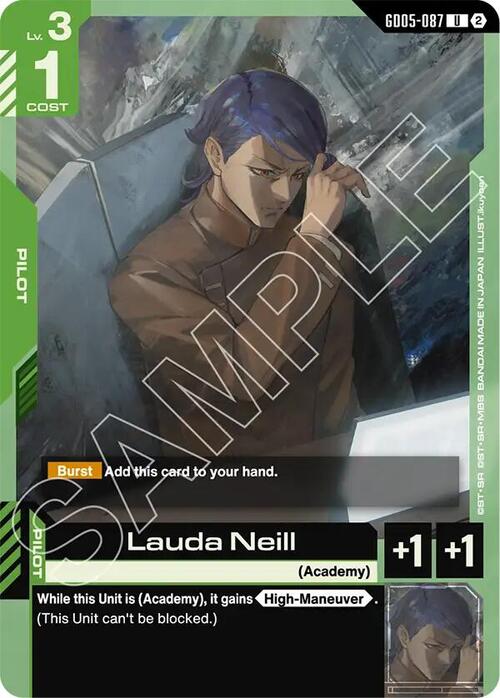 Lauda Neill Card Front