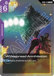 Widespread Annihilation GD05-114